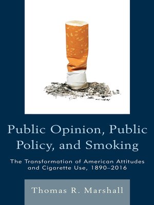 cover image of Public Opinion, Public Policy, and Smoking